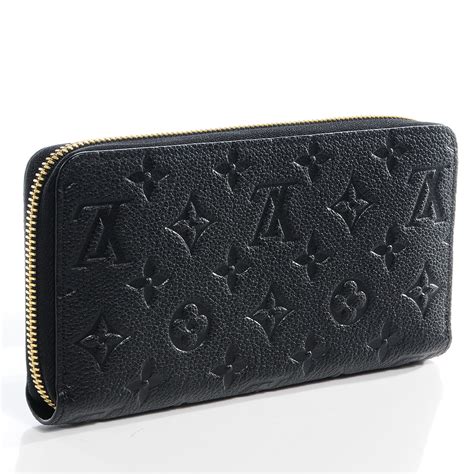 louis vuitton black and white wallet|Louis Vuitton black empreinte wallet.